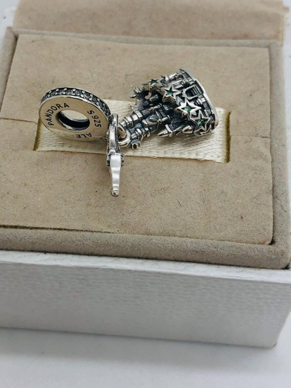 ✨🔥Pandora Disney Castle of Magical Dreams TinkerBell Charm - Picture 6 of 10